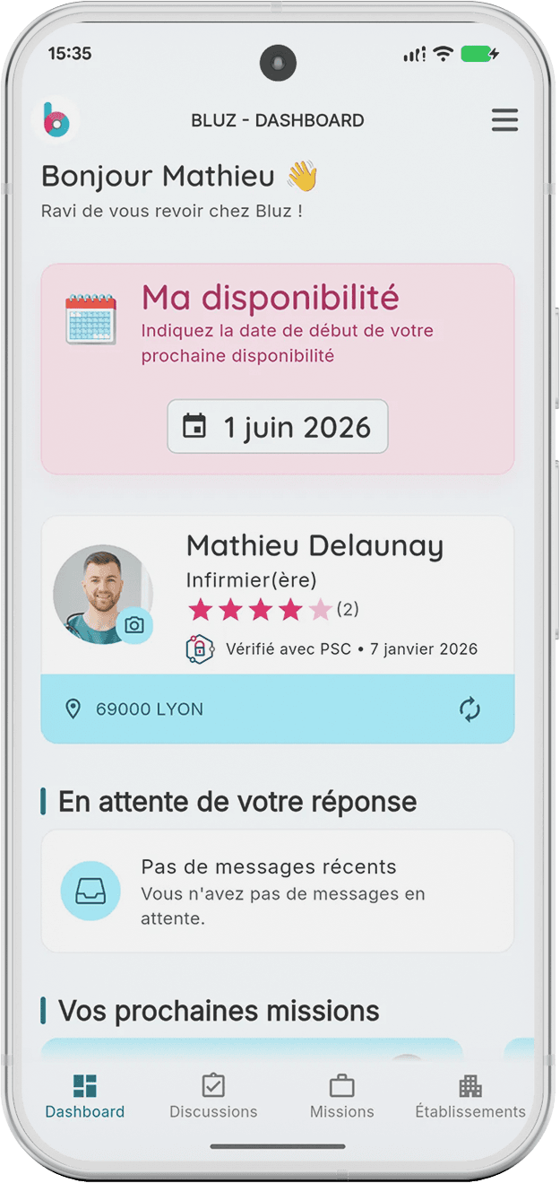 Bluz — application mobile