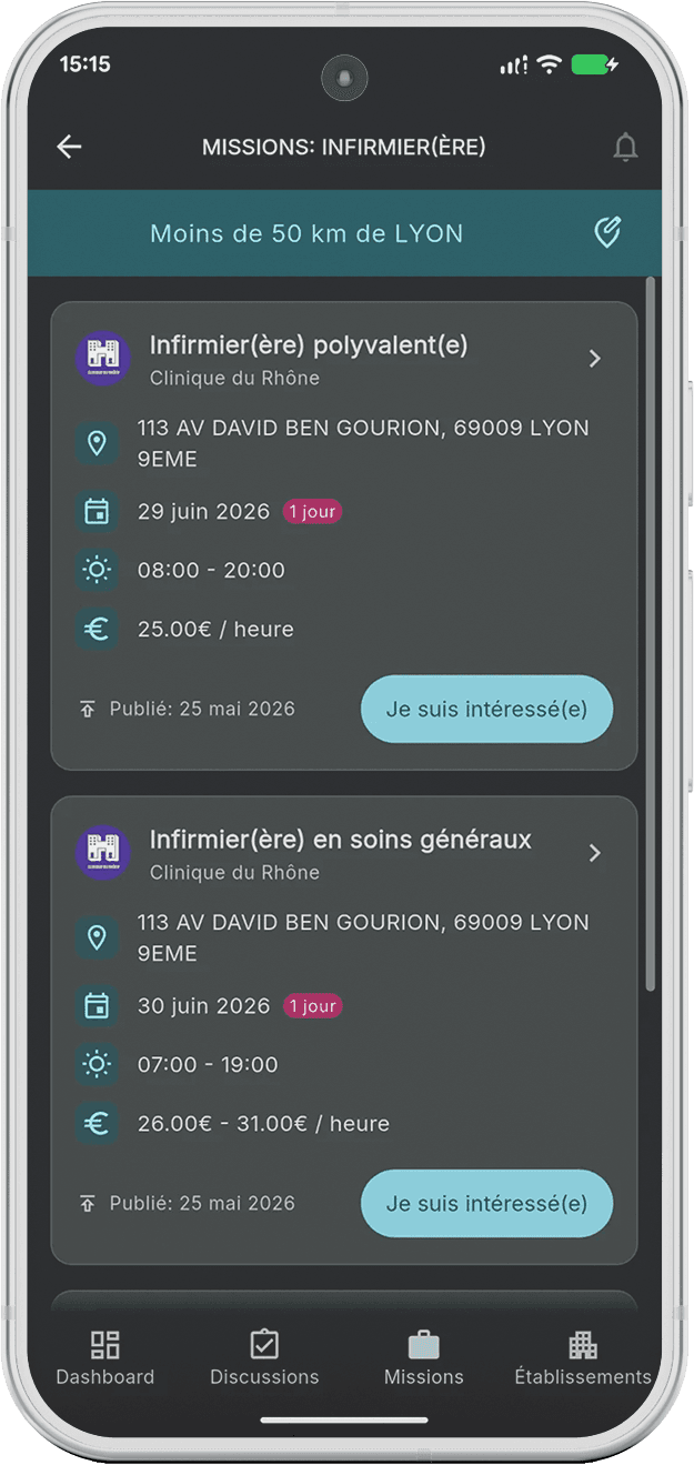 Bluz — missions disponibles