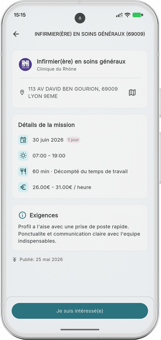 Bluz — profil soignant