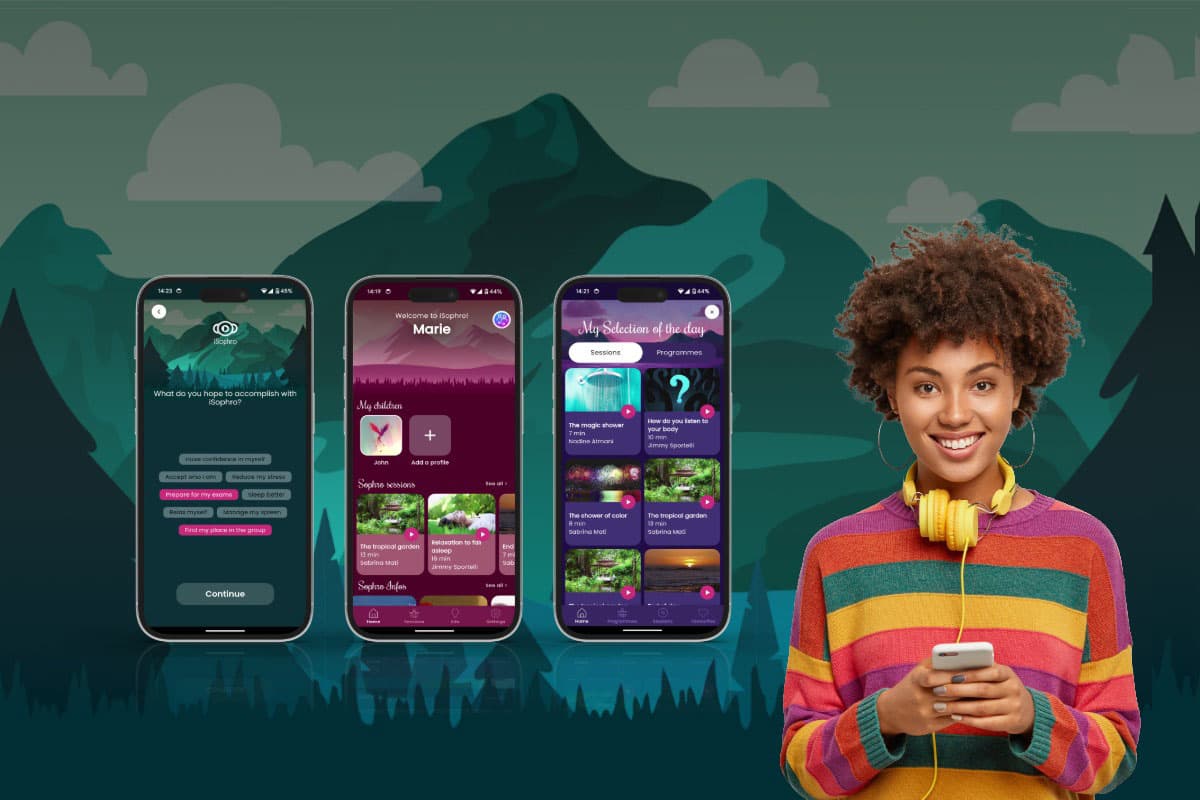 iSophro — Application de sophrologie pour enfants et adolescents