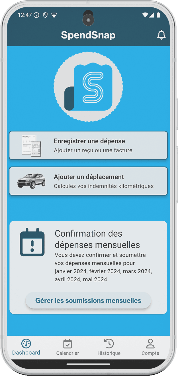 Spendsnap - scan de justificatif