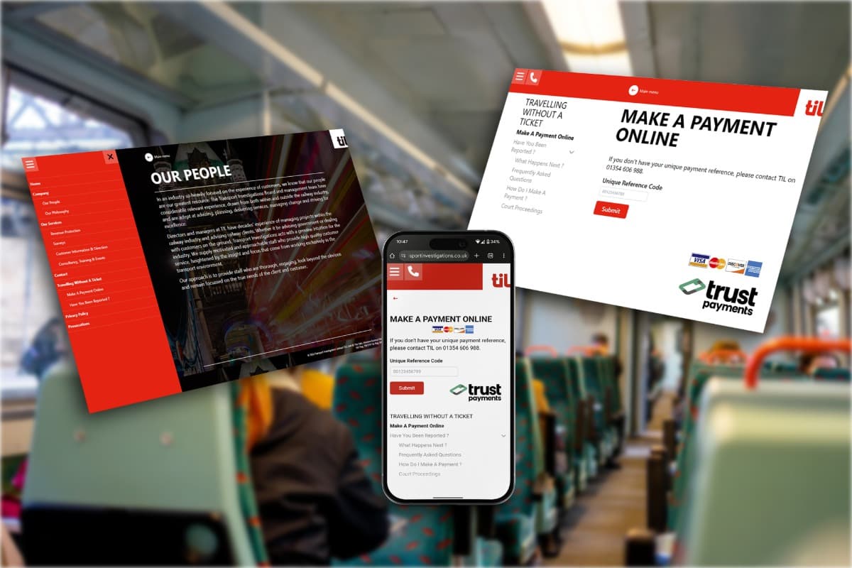 TIL - Plateforme de gestion des infractions ferroviaires et site web